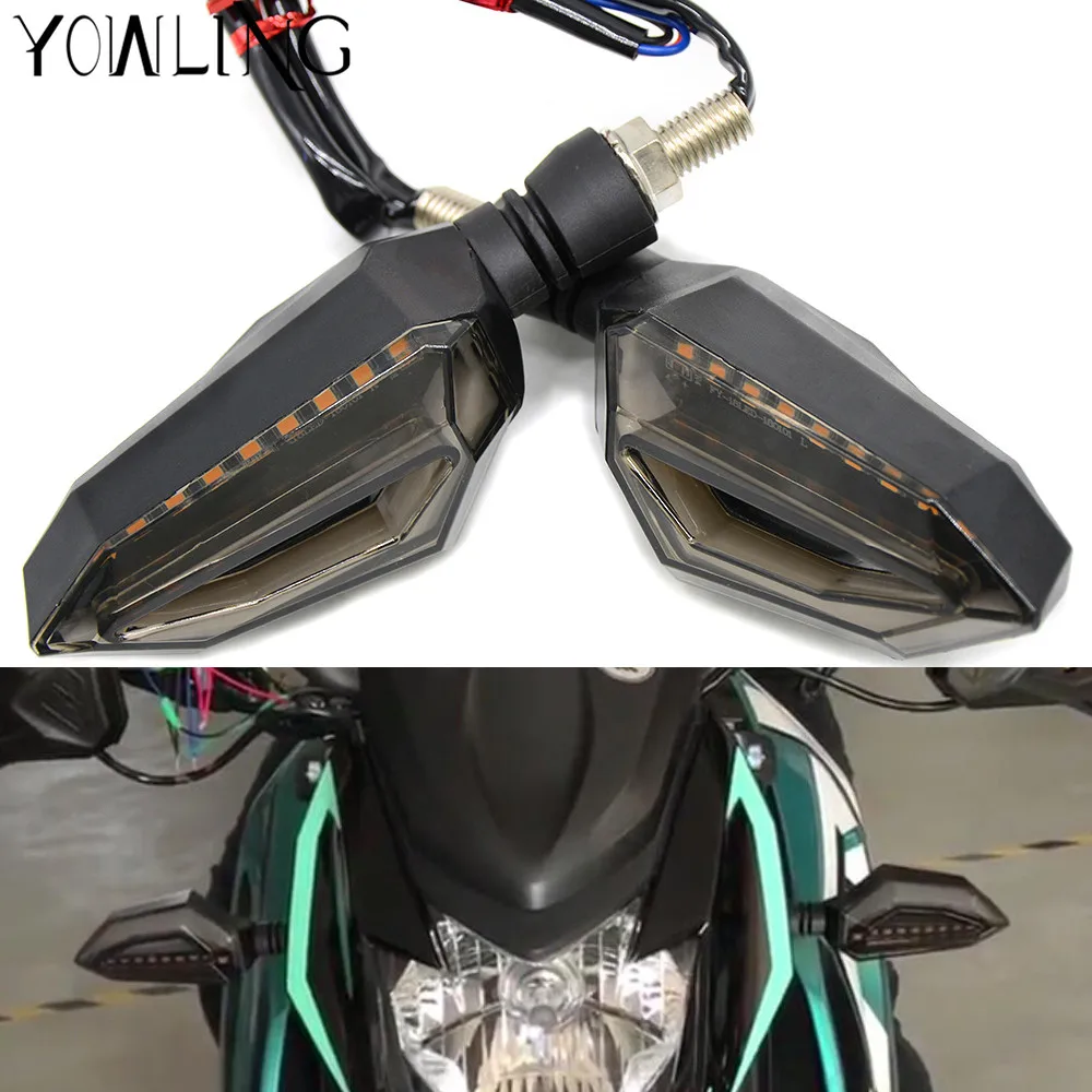 Сверхъяркий светодиодный указатель поворота для мотоциклов Kawasaki Z800 Z250 Z300 z900 z 800