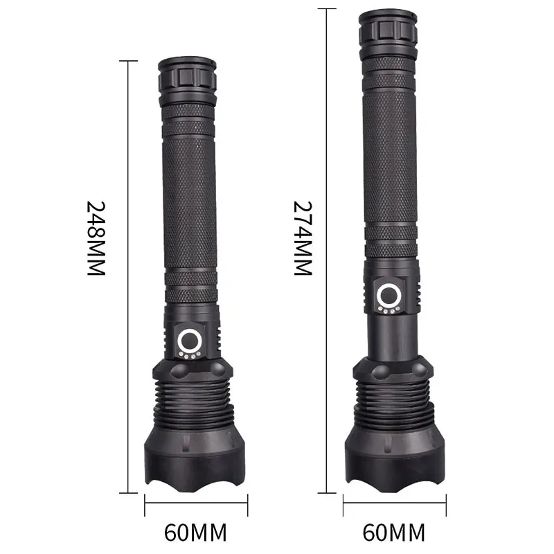 6000 светящийся Ультра-яркий светодиодный фонарик Usb Zoom XML-xhp50 18650 26650 с