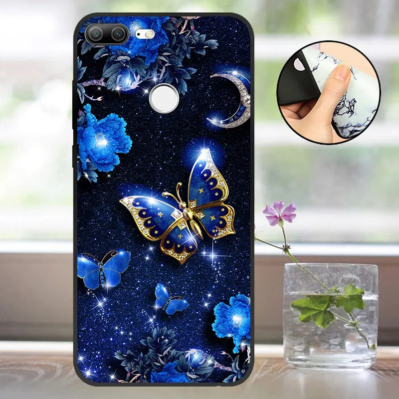 JBD Чехол для huawei Honor 9 Lite, силиконовый чехол, чехол для Honor 9 Lite, мягкий ТПУ чехол для телефона Honor 9 Lite, задняя крышка, бампер - Цвет: JBD