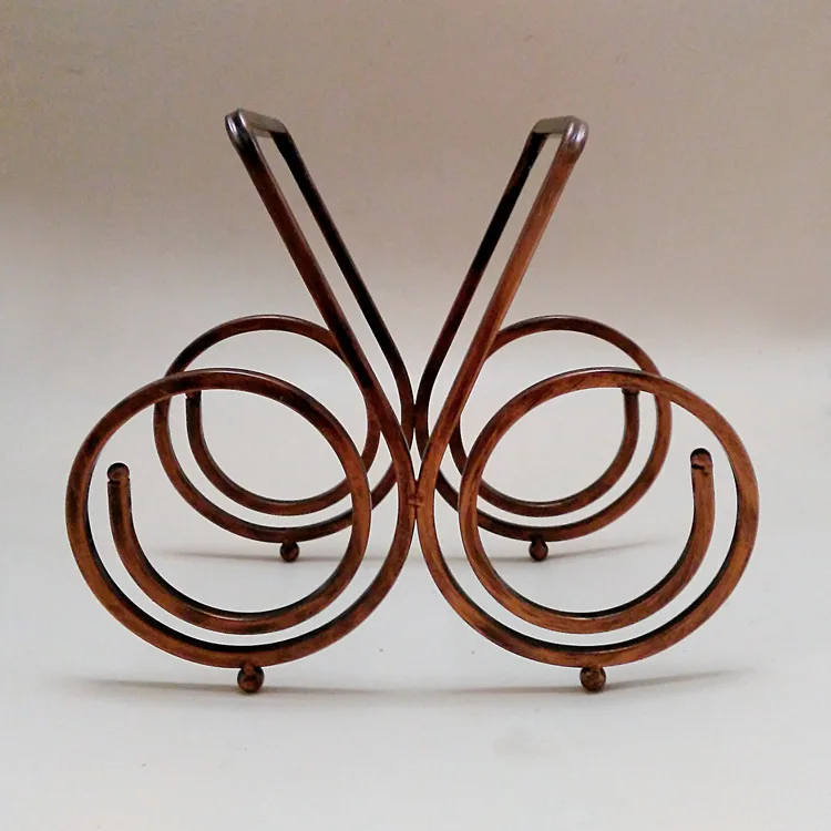 1 шт. красное вино Железный винный шкаф для трех бутылок бутылки вина держатель