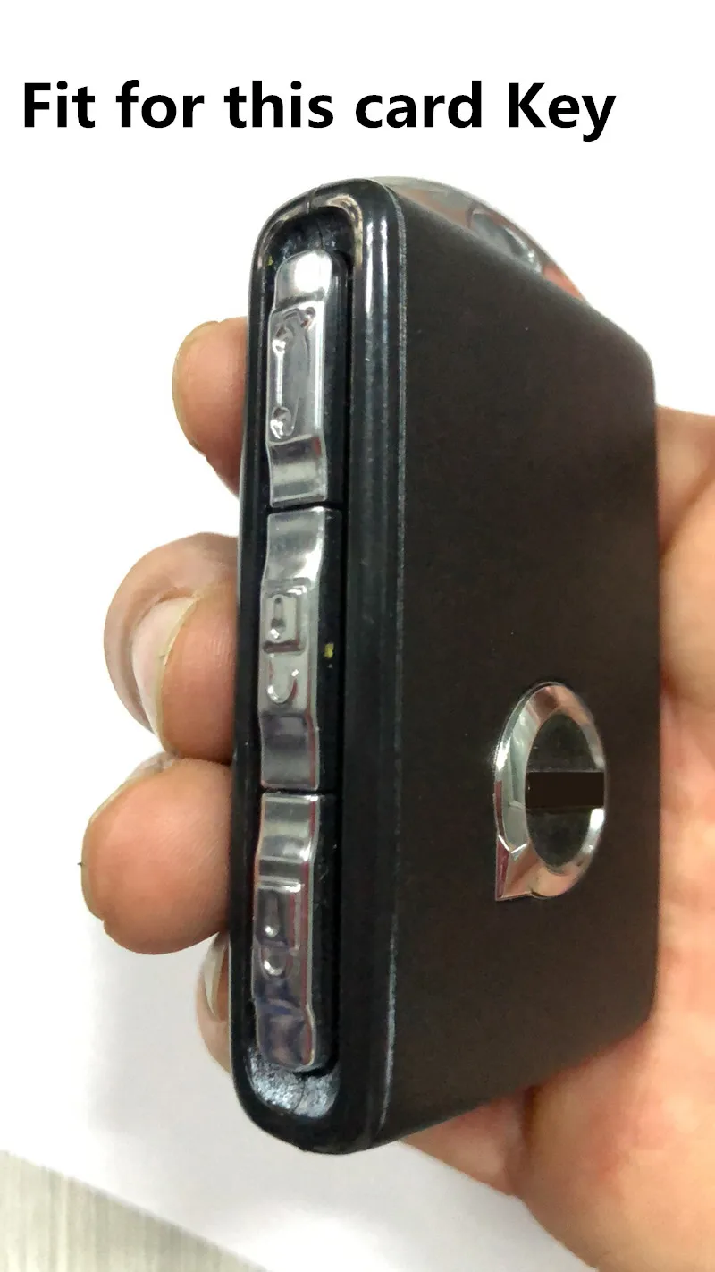 Силиконовый умный чехол для пульта дистанционного управления Funda Llave для Volvo Smart Key S90 S80 S60 V70 V90 XC60 XC90 VX90 Card Keyless 4 Button Fob