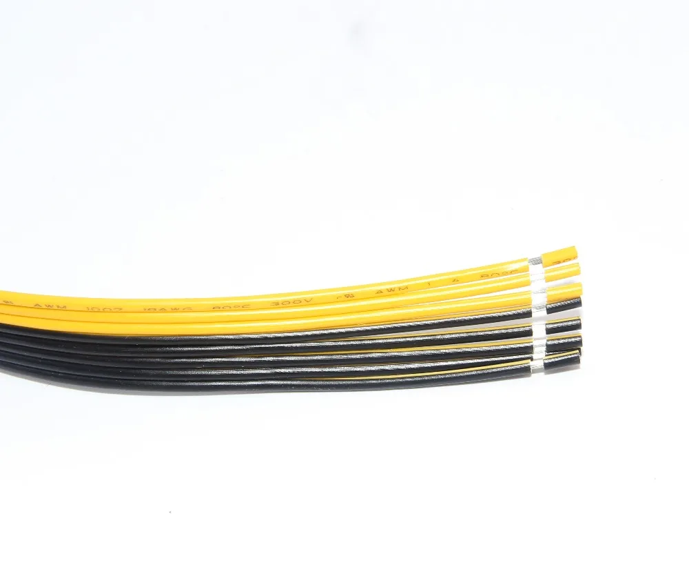6 шт./лот двойной порт PCI-E PCIE PCI Express 8Pin видеокарта DIY плоский кабель электропитания
