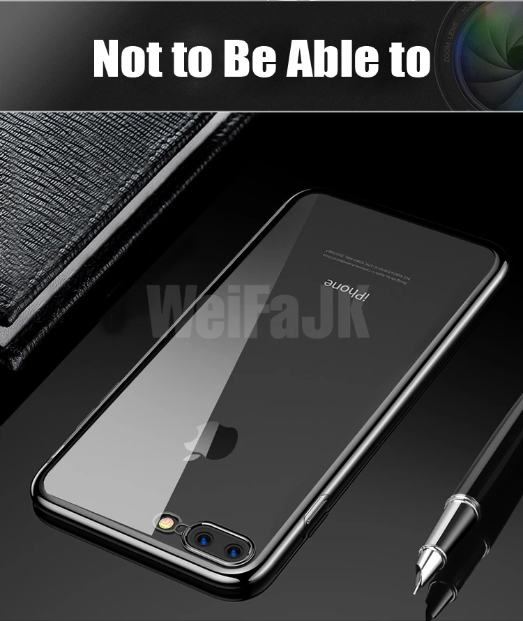 WeiFaJK чехол для телефона для iPhone 8 7 Plus X чехол Роскошный силиконовый прозрачный мягкий TPU чехол для iPhone 6 6s 7 8 XS Max чехол s сумки