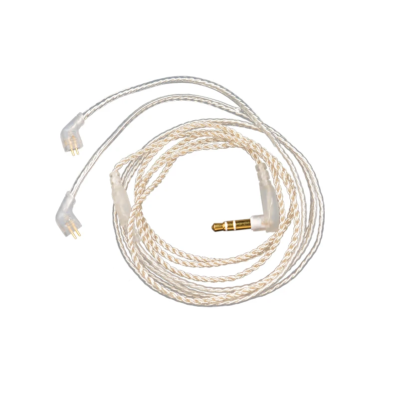 KZ ZST / ZS3/ZS4/ZSR ES3/ED12 посеребренный обновленный кабель гарнитуры стандартный