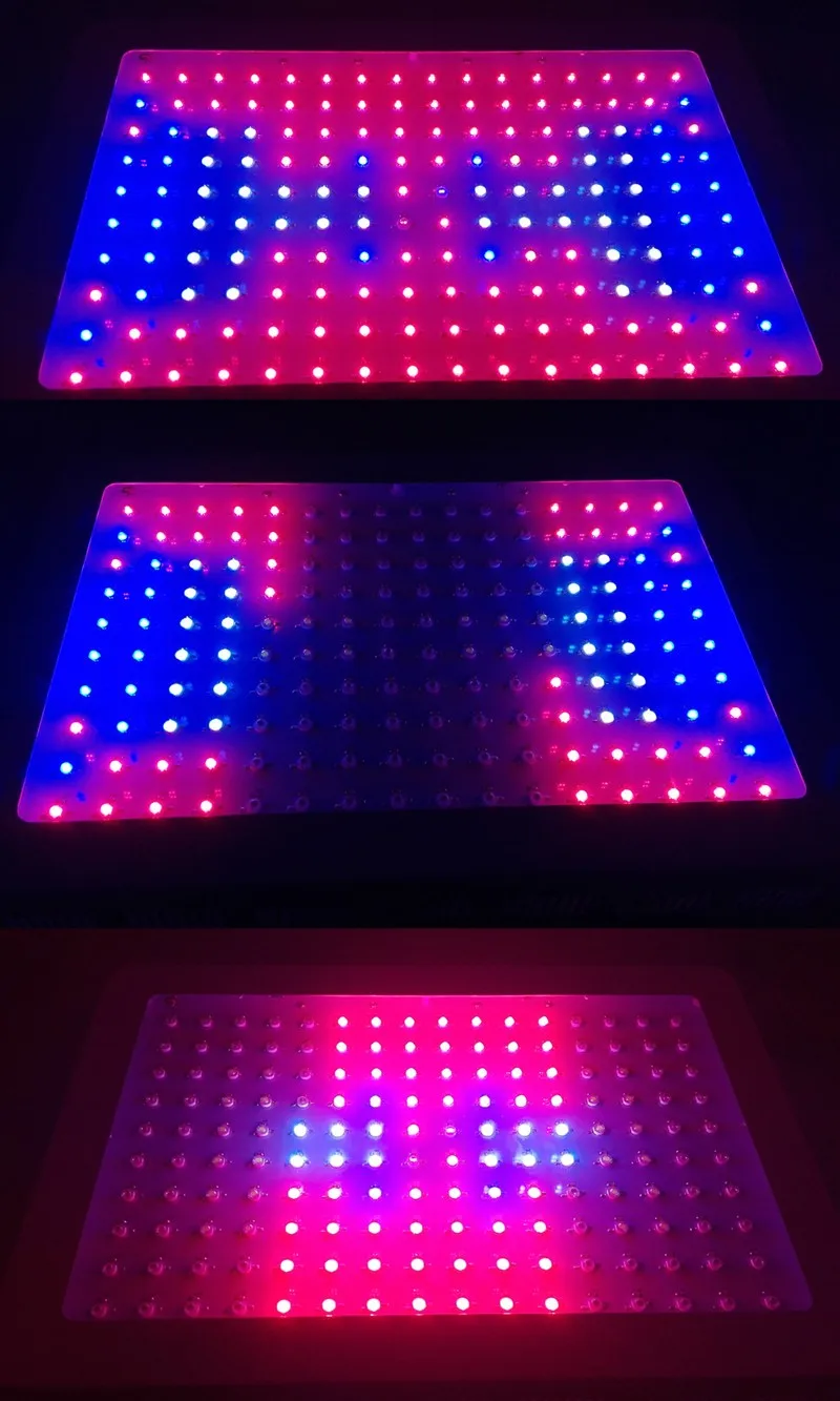 Qkwin 1600 Вт светодиодный свет для выращивания 160x10 Вт двойной чип 370 Вт настоящая мощность полный спектр гидропонная посадка Франция склад Прямая