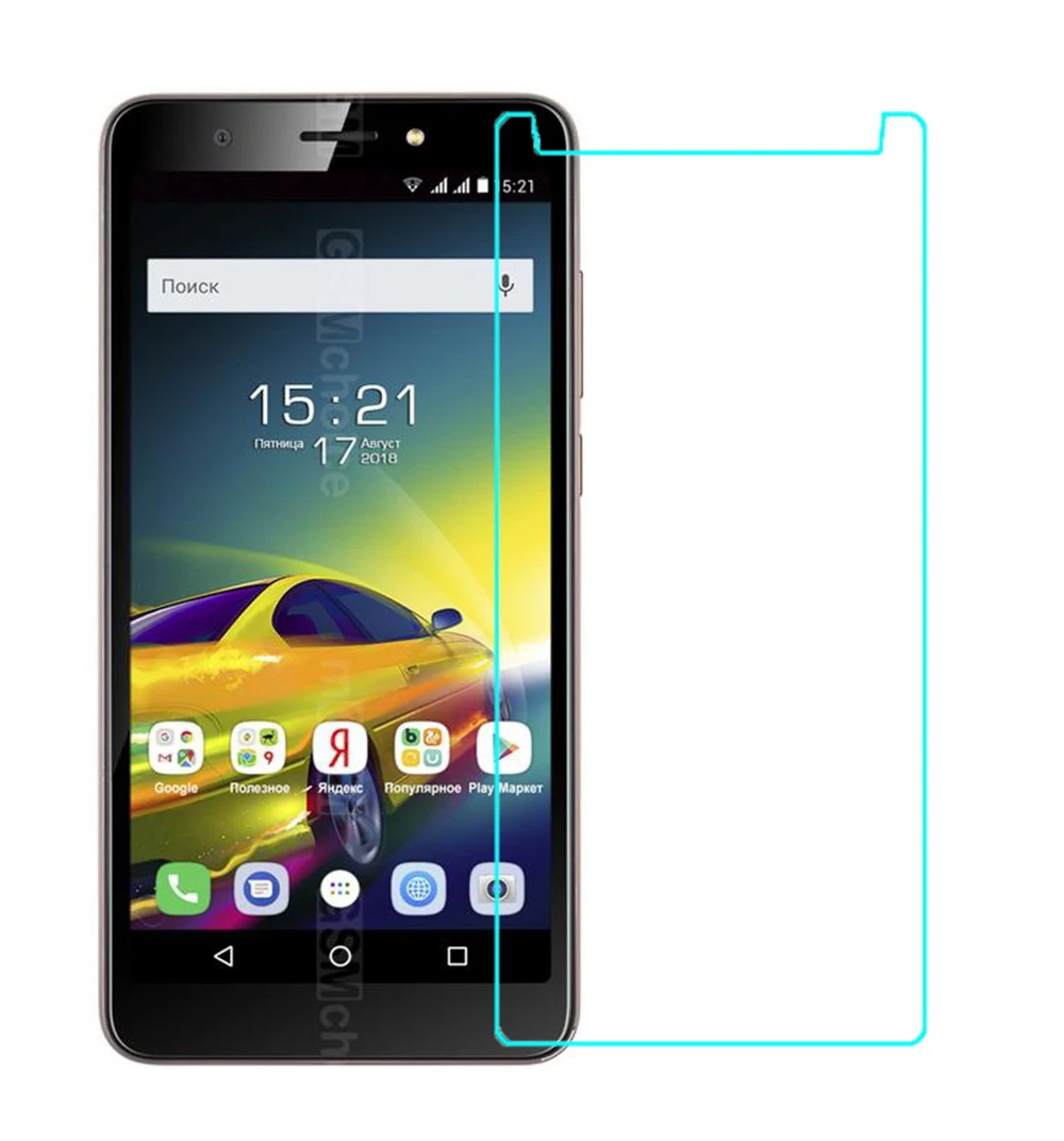 Для Fly FS529 Champ прозрачное стекло для экрана Антибликовая пленка Закаленное FLY PHOTO PRO