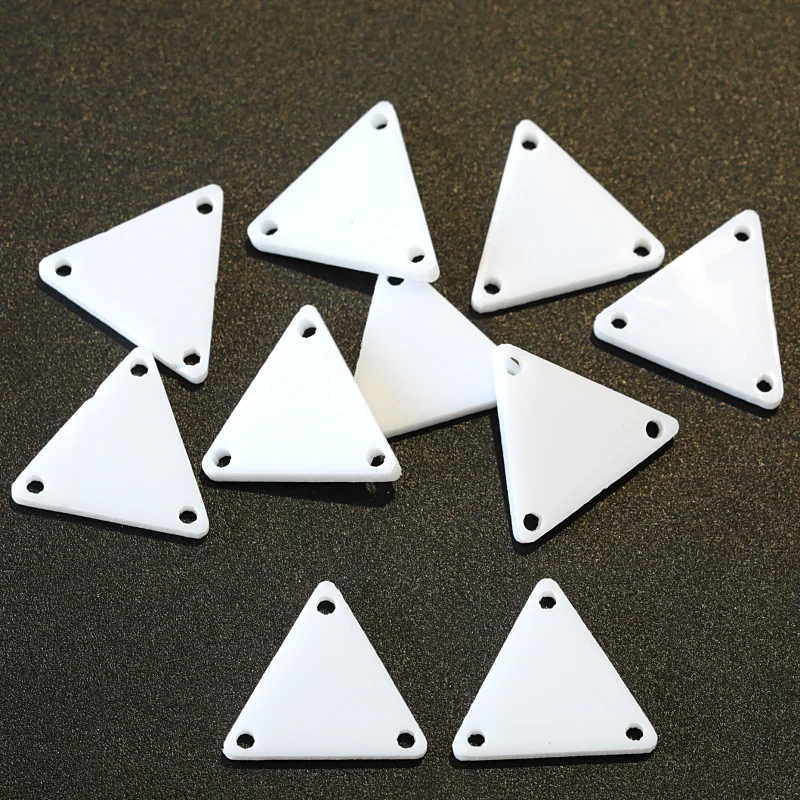 20 шт. Новое поступление! Белый смолы пришить стразами нестандартный рисунок