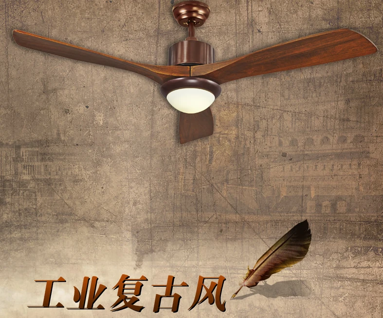 Американский деревенский потолочный вентилятор для гостиной светильник s 56