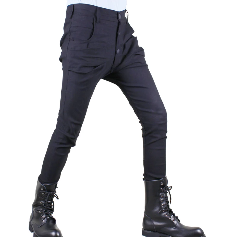 2018 брюки большого размера 27 44 мужские облегающие шаровары джинсы с вырезами