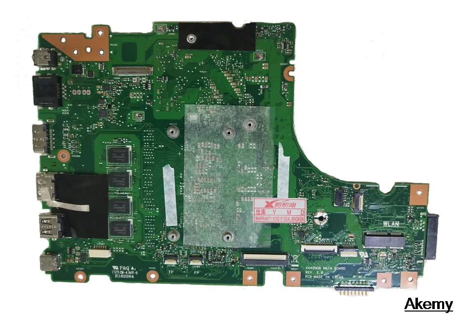 Online Laptop Motherboard Für For Asus X442 X442U X442UR X442UQ X442UQK X442UQR Mainboard 100% Getestet Mit I5-8250U Cpu 8GB RAM