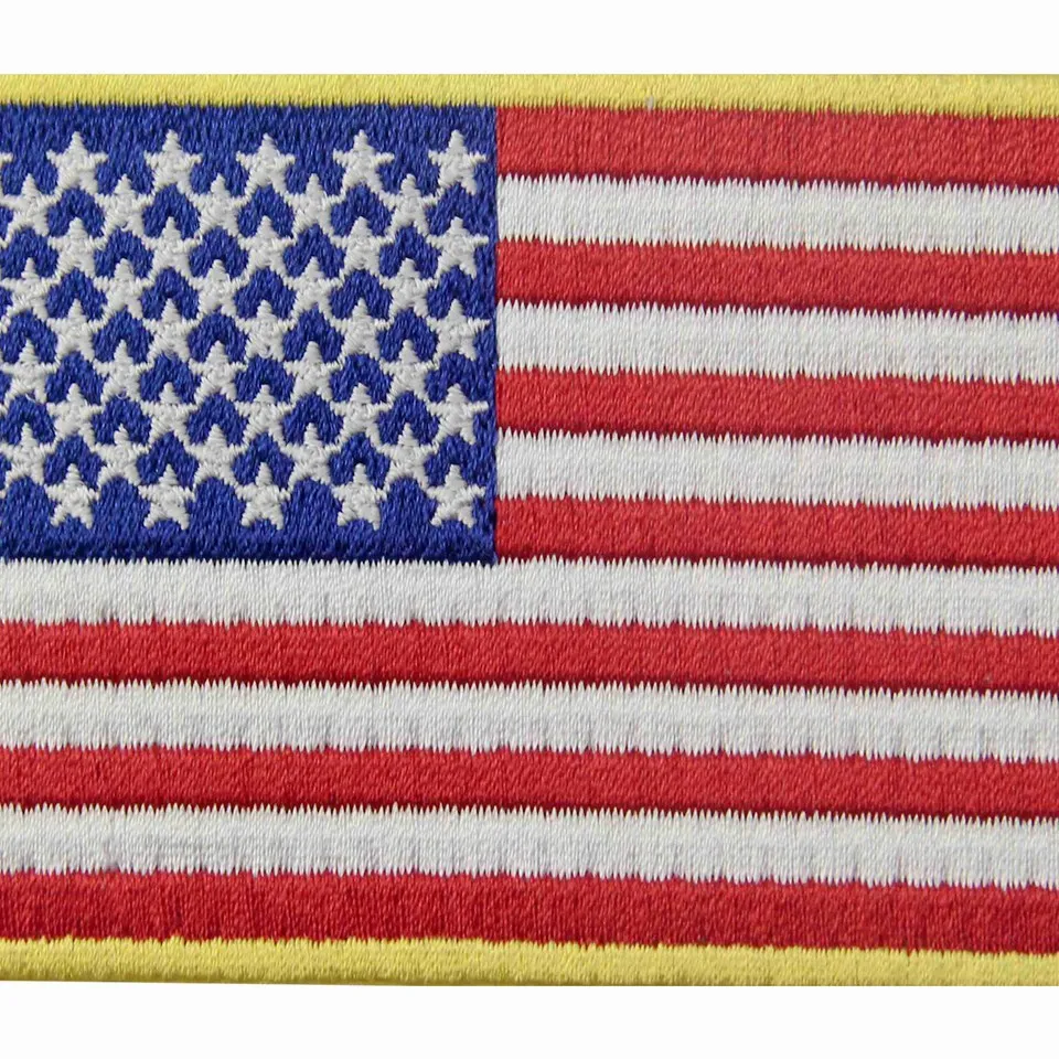 Embird patches экологически чистые патчи для куртки американский флаг вышитая сумка