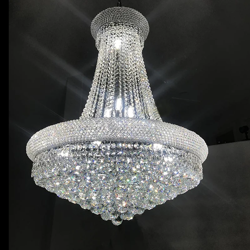 Современная хрустальная люстра освещение для гостиной спальни подвеска К9 лампа