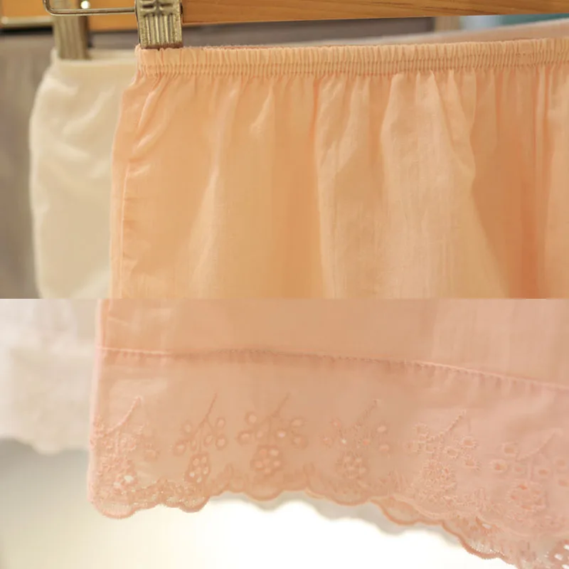 

Women Casual Cotton Safety Short Pants 4 Colors Breathable Elastic Waist Summer Fashion Thin Underpants Homewear 903-A180