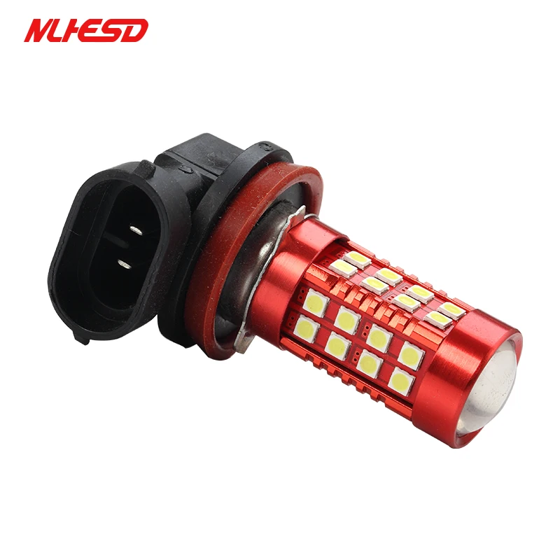 2шт 12В 24В 50 Вт Высокая мощность H8 H11 3030 36SMD светодиодный 6500 к 900лм подсветка