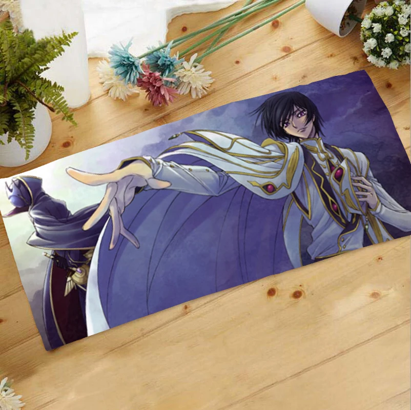 

Mother's Day Gift Oct. Home Textile Code Geass Lelouch Of The Rebellion Anime Lelouch Microfiber Fabric 71*32CM Towel #40564