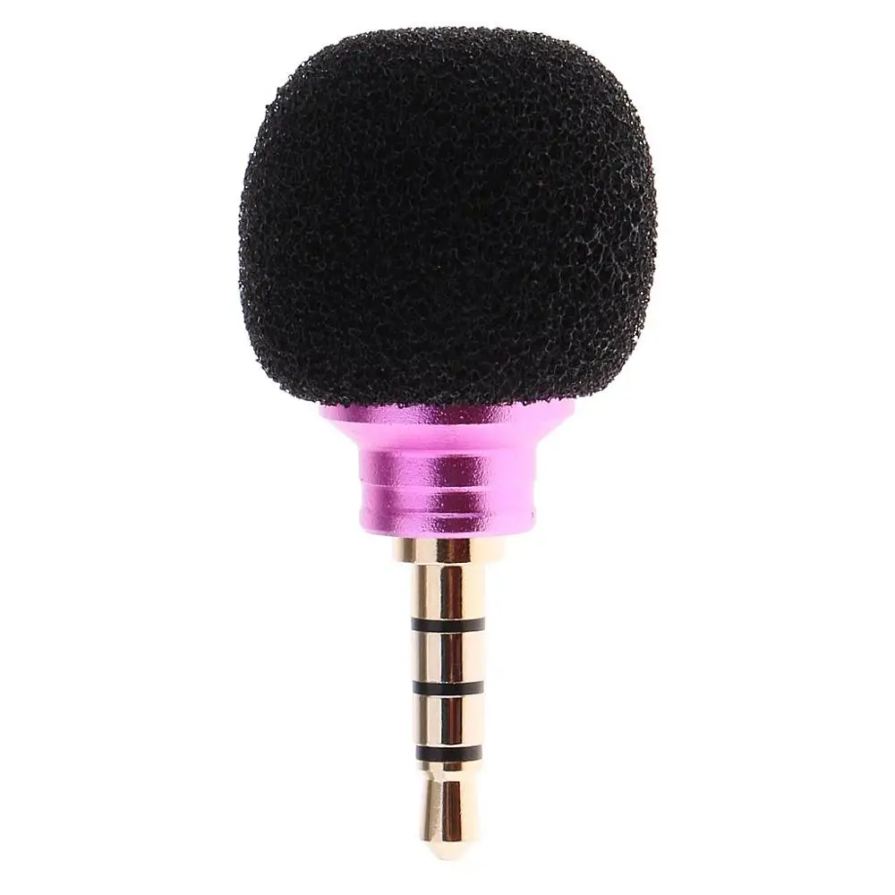 Mini 3.5mm Jack Cellphone Smartphone Microphone Omni-Directional Mic For iPad Apple iPhone5 6s 6 Plus | Электроника