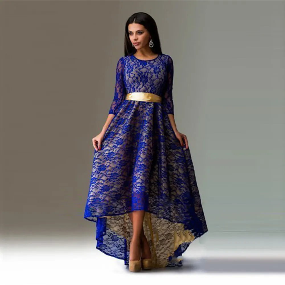 NFIVE бренд 2017 Новая модная женская одежда кружевное винтажное Черное длинное