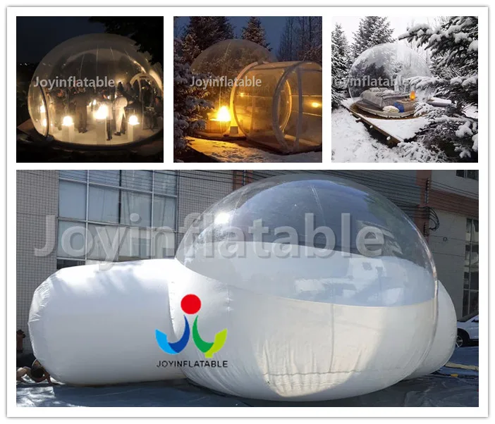 8X4 м Открытый Кемпинг igloo надувной пузырьковый купол палатка с одним воздуходувкой
