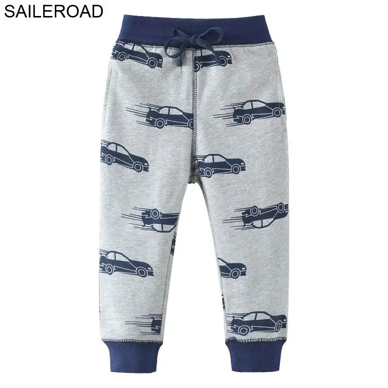 SAILEROAD 2-7 Лет Сплошные Цвета Мальчики Повседневные Брюки Хлопок Дети Осень Брюки Хлопок Дети Полная Длина Брюки Meninos Ropa - Цвет: 7012 same picture