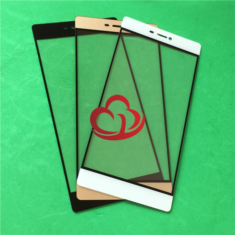 10 шт./лот Замена ЖК переднего сенсорного экрана Стекло Внешний объектив для Huawei P8