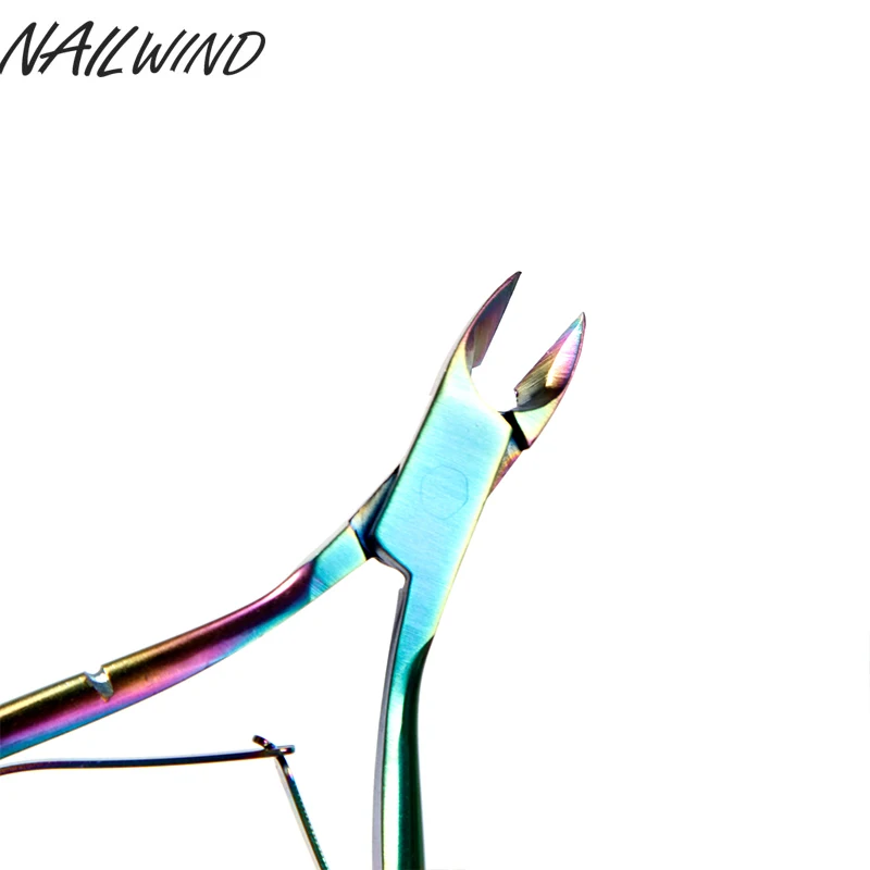 NAILWIND 1 шт. щипчики для кутикулы радуга ножницы удаления омертвевшей кожи