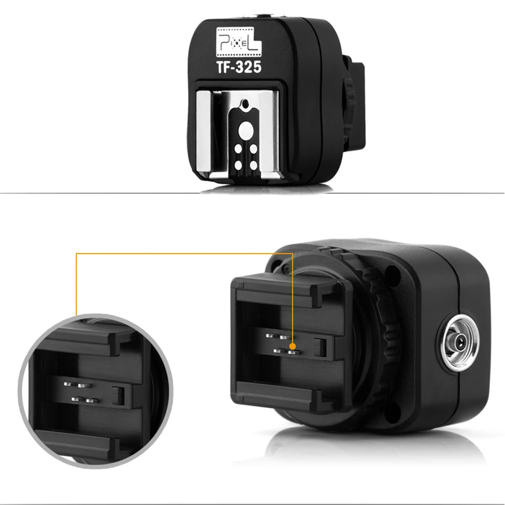 Адаптер для горячего башмака PIXEL TF 325 конвертер вспышки Sony A65 A37 A77 A57 A100 A200 A230 A300 A350