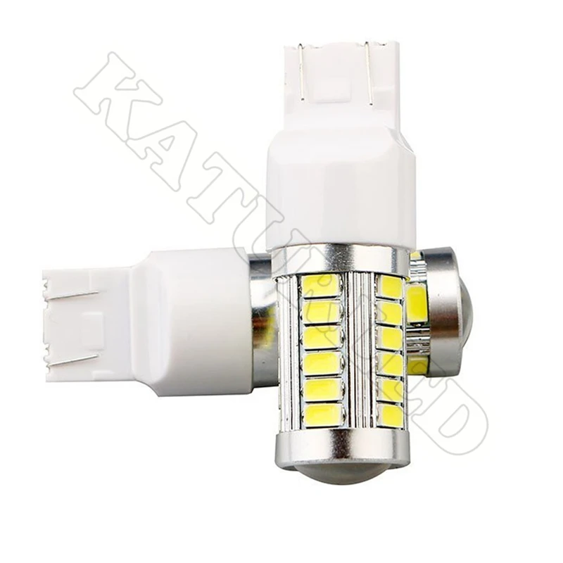 4 шт. 5630 SMD 7443 7440 7444NA 992 светодиодный светильник для автомобиля 33 фонарь