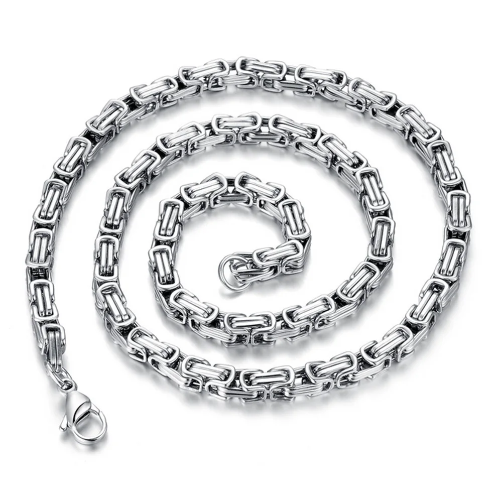 Классические мужские византийские ожерелья NIBA модные новые ювелирные изделия из