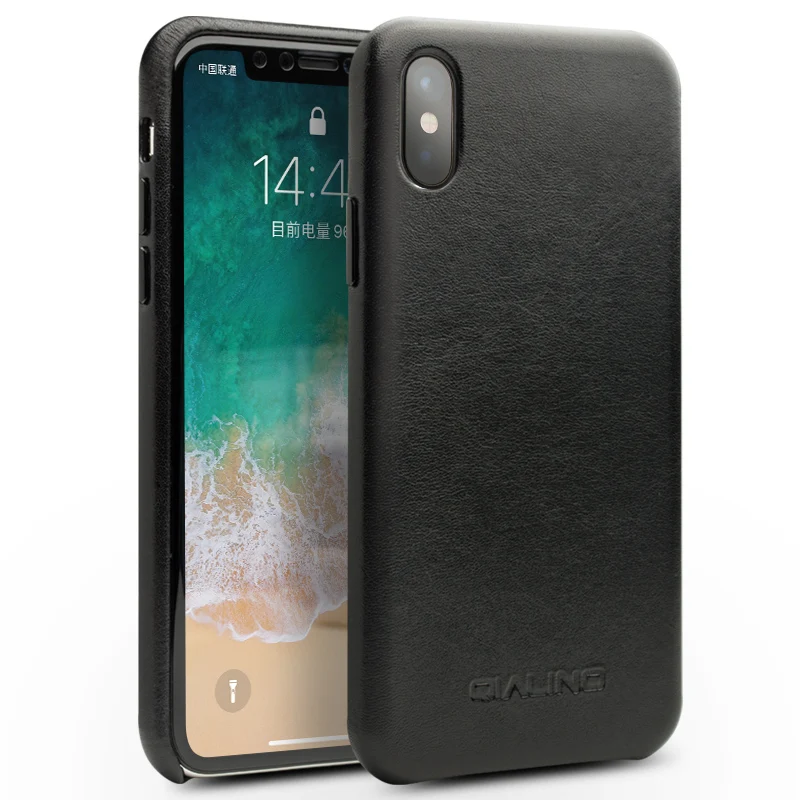

Чехол-книжка для Apple iphone X, из натуральной кожи