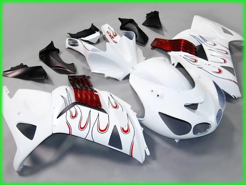 Комплект обтекателей для KAWASAKI Ninja ZX14R 06 07 08 11 ZX 14R 2006 2007 2011 комплект красного и