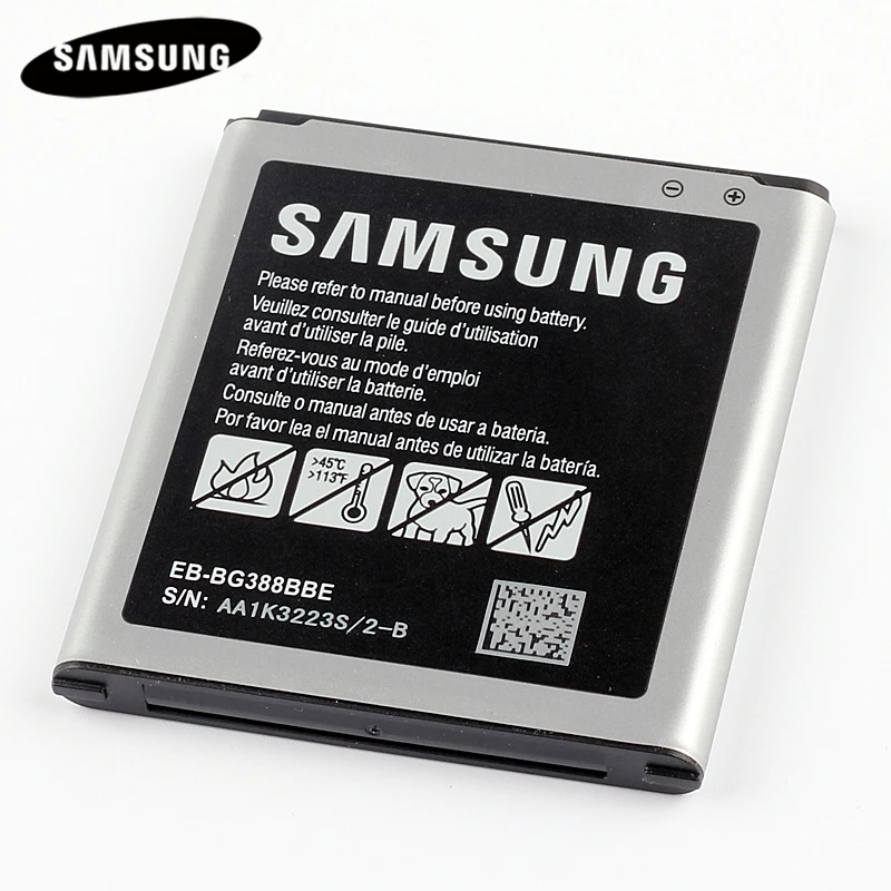 100% Оригинальный аккумулятор для Samsung Galaxy Xcover 3 G388 с NFC 2200 мАч Сменный