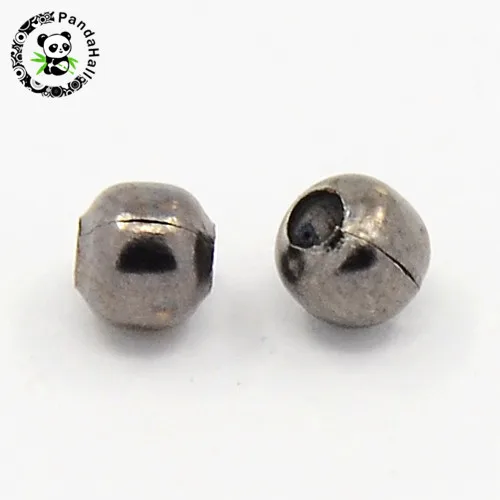 

5 Box 4mm Mixed Color Iron Round Spacer Beads for Jewelry Making DIY Bracelet Necklace Hole: 1.5mm about 13g/box