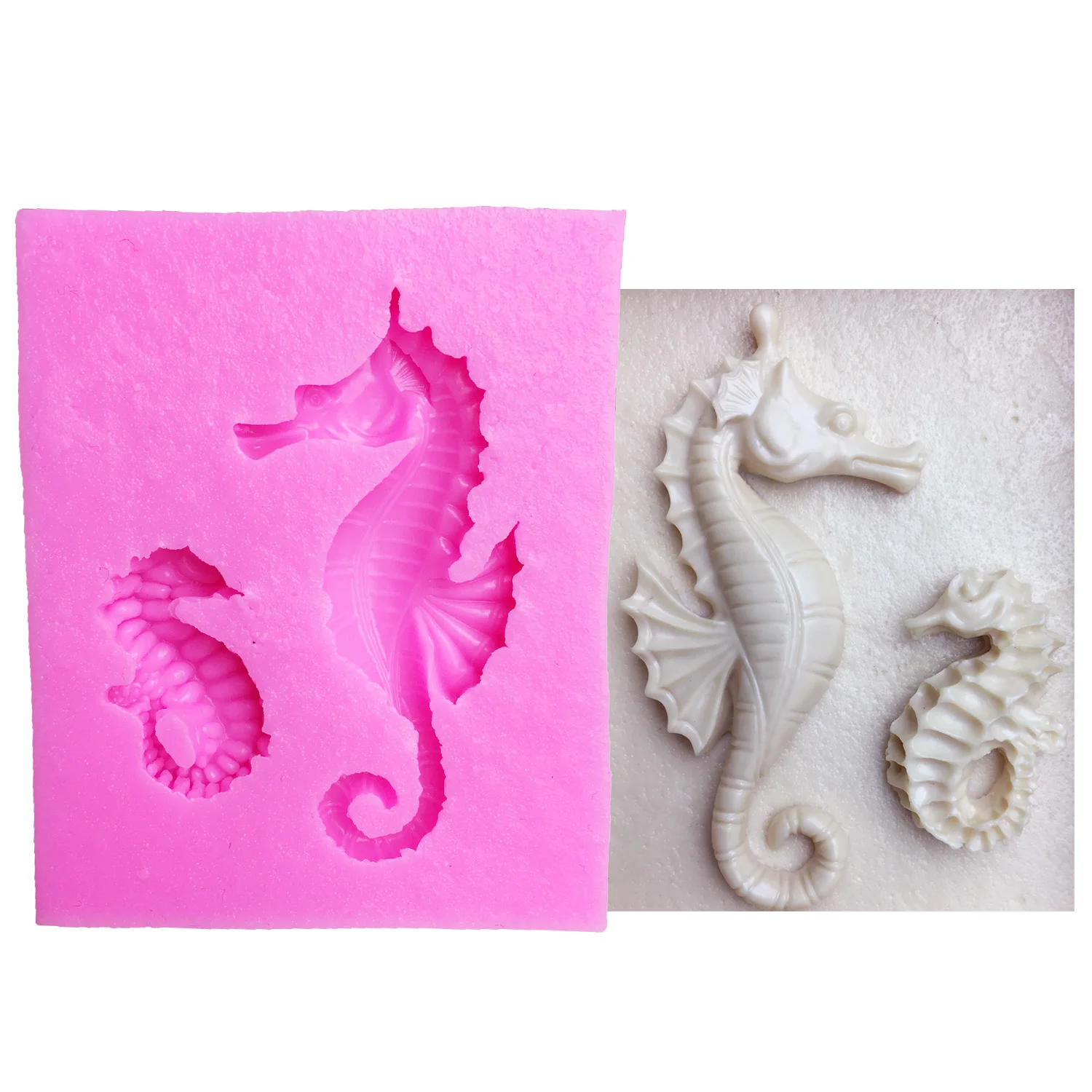 

M1007 Cake Tools sea horse seahorse mould silicone mold Cake Fondant tool Decorating DIY Kitchen Baking Bakeware