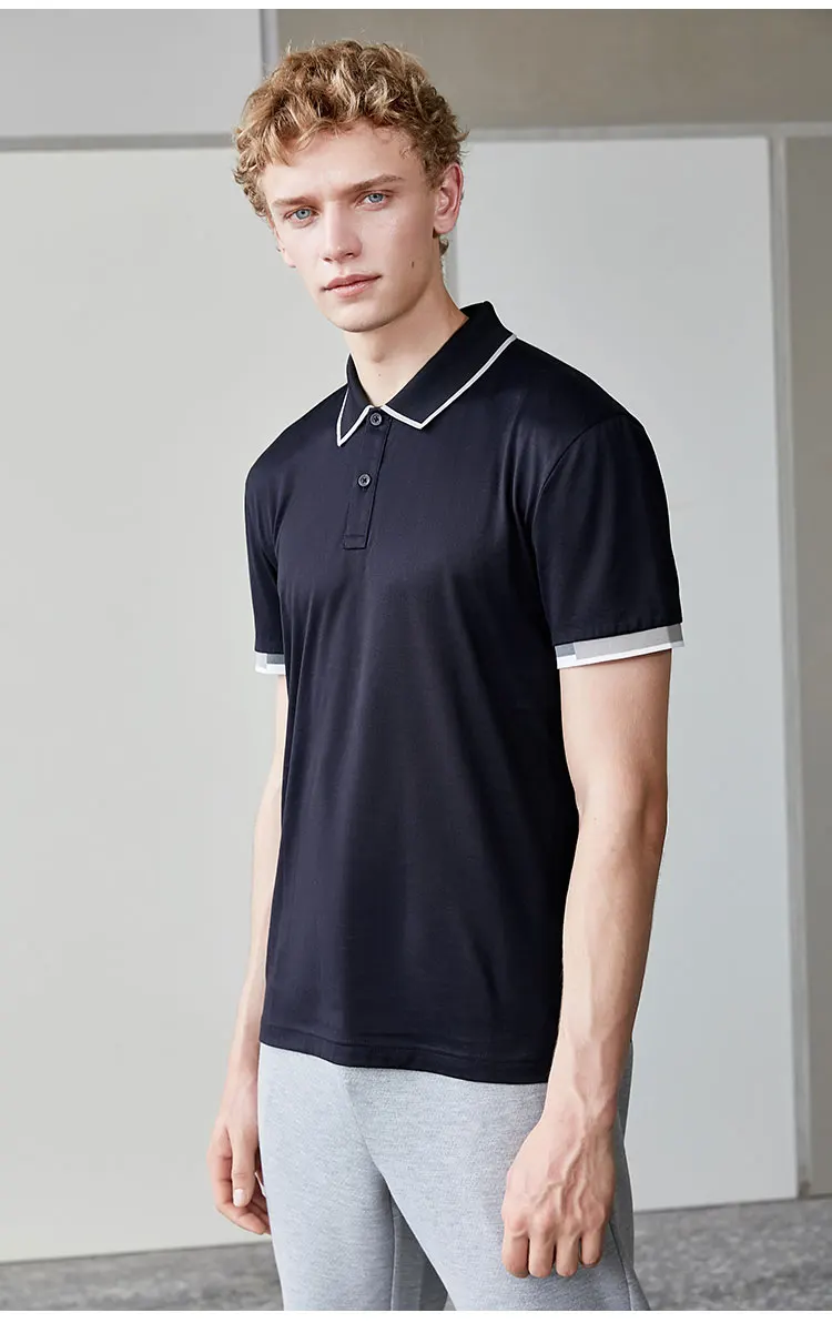 JackJones Мужская разноцветная рубашка поло с коротким рукавом C | 219106519