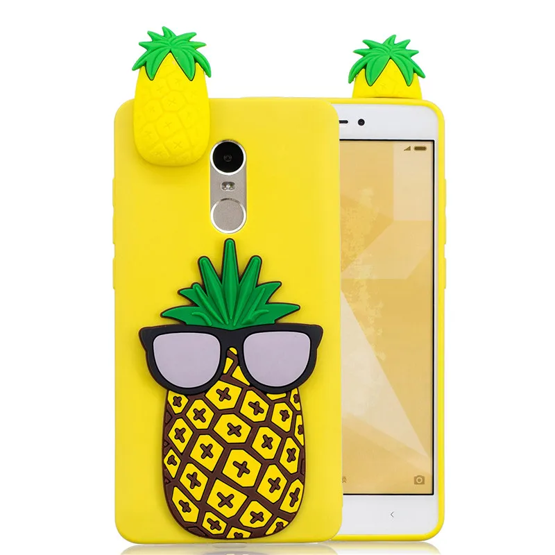 L Для Xiaomi Redmi Note 4X чехол для Coque Xiomi Xiaomi Redmi Note 4 4X чехол 3D единорог панда кукла игрушка Мягкий силиконовый чехол для телефона - Цвет: L