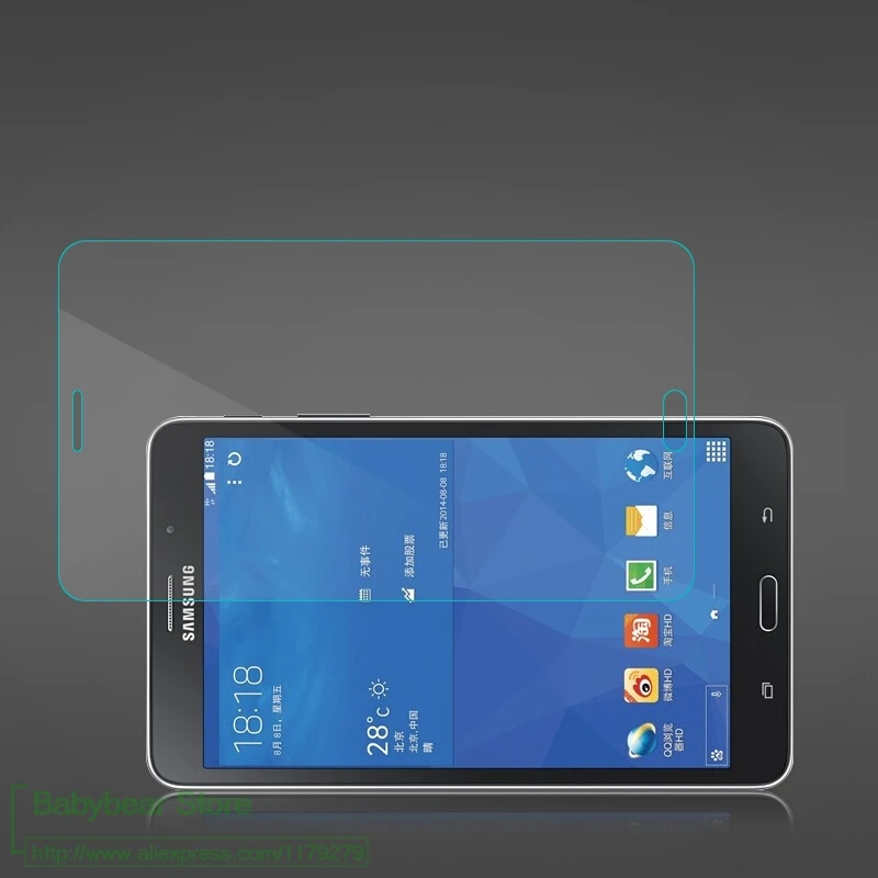 Закаленное стекло для Samsung GALAXY Tab 4 7 дюймов T231 T235 T230|t230 glass|tempered glass inchtempered |