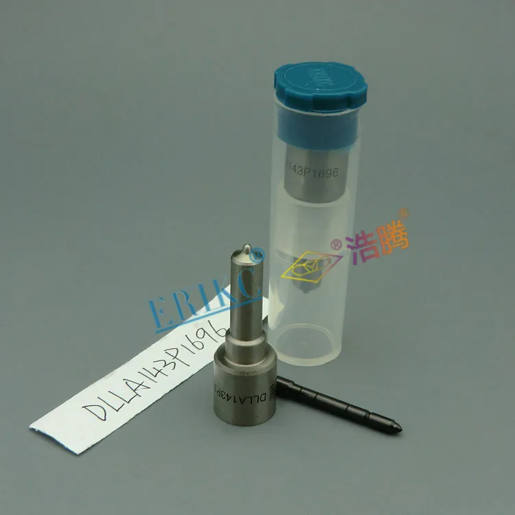 

ERIKC DLLA143 P1696 Bos/ch Diesel C.Rail Injector Nozzle DLLA 143 P 1696 Fire Spray Nozzle 0 433 172 039 for Injector 0445120127