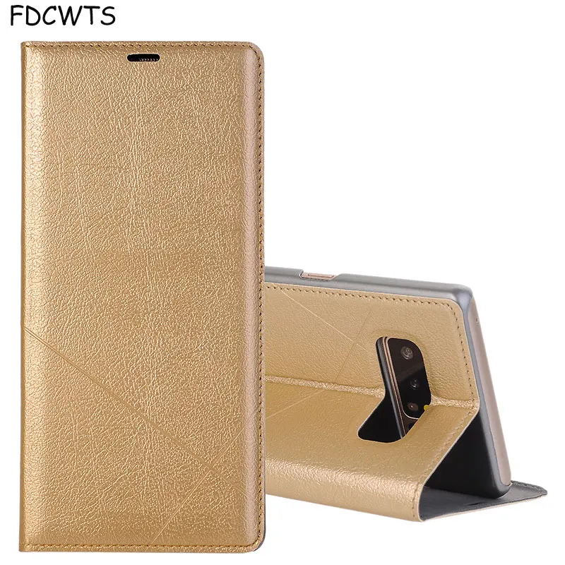 FDCWTS флип-чехол кожаный чехол для samsung Galaxy Note 8 N950 SM N950F Kickstand чехол-бумажник
