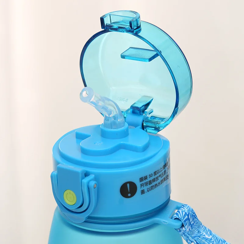 308 мл тритан бутылка для детей для маленьких детей бутылочка для воды BPA бесплатно портативная конфетная цветная герметичная прямая Питьевая