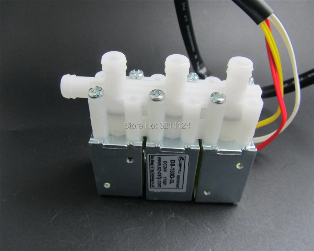 1 шт. Бесплатная ShippingDS 130D 3L DC12V DC24V тандемный клапан серии valveThree p|Пневматические