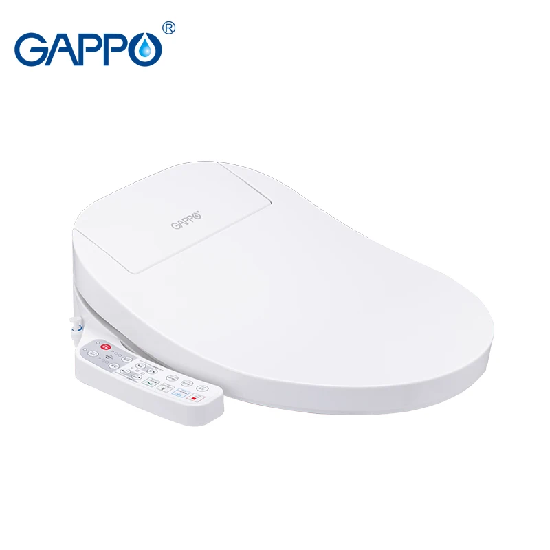 GAPPO Toilet Seats Smart Bidet Intelligent clean dry toilet cover Elongated Lid Cover Heated sit | Обустройство дома - Фото №1