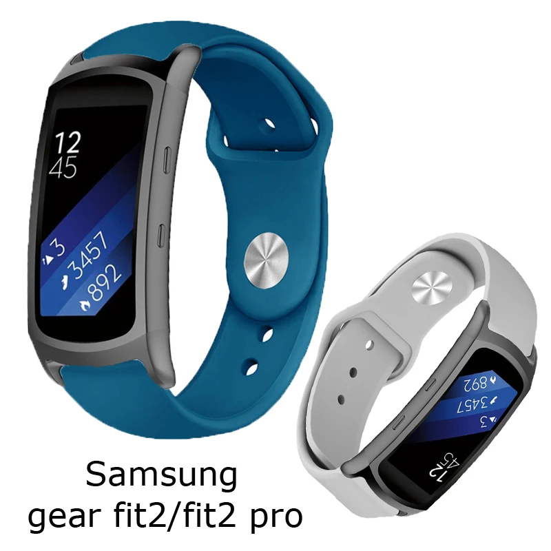 Ремешок Браслет Для samsung gear Fit2/Fit2 Pro смен/ SM R365 силиконовый сменный ремешок часы с