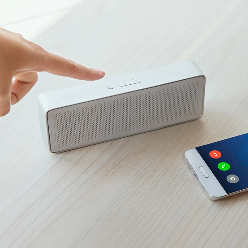 Оригинальный Xiaomi Mi Bluetooth динамик базовый 2 квадратная коробка стерео портативный