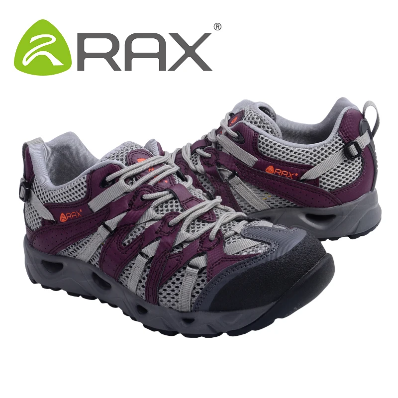 RAX бренд сетки новый Для женщин Пеший Туризм обувь Стильная летняя дышащая