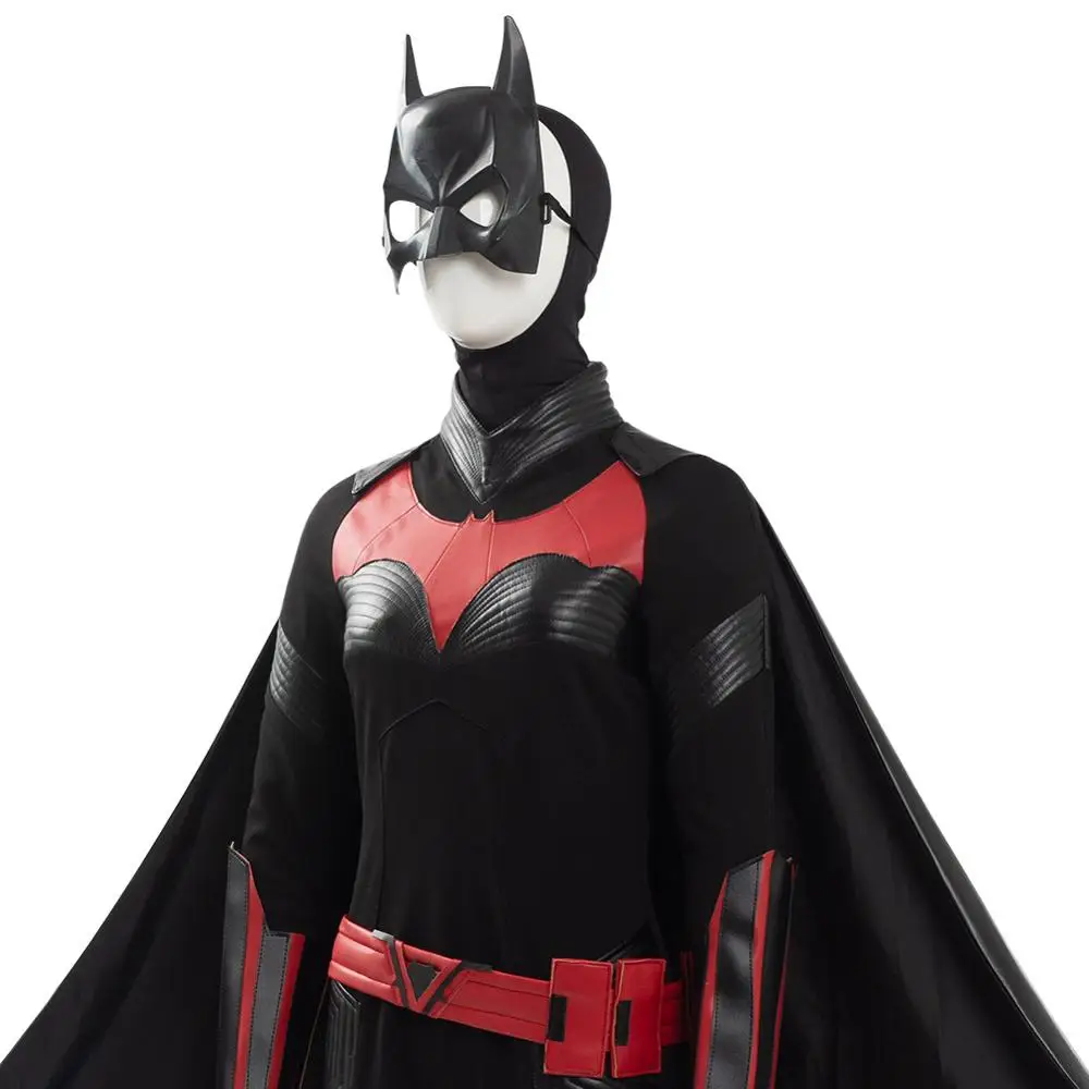 Бэтмен БЭТМЕН Косплей Костюм Kate Kane накидка косплей полный набор женщин супергерой Хэллоуин Карнавальный Костюм