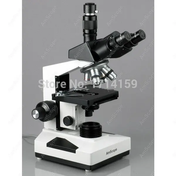 Анализ крови-Amscope поставки 40X-2000X тринокулярный микроскоп темного поля T490B-DK |