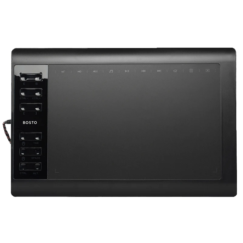 Bosto T8 10x6in Графика Tablet рисовать искусство Планшеты для рисования с рисунком