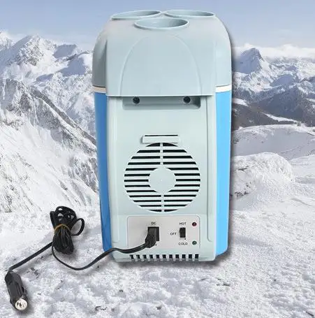 Автомобильный мини-холодильник 12 В 7 5 литров с горячими и холодными ящиками |