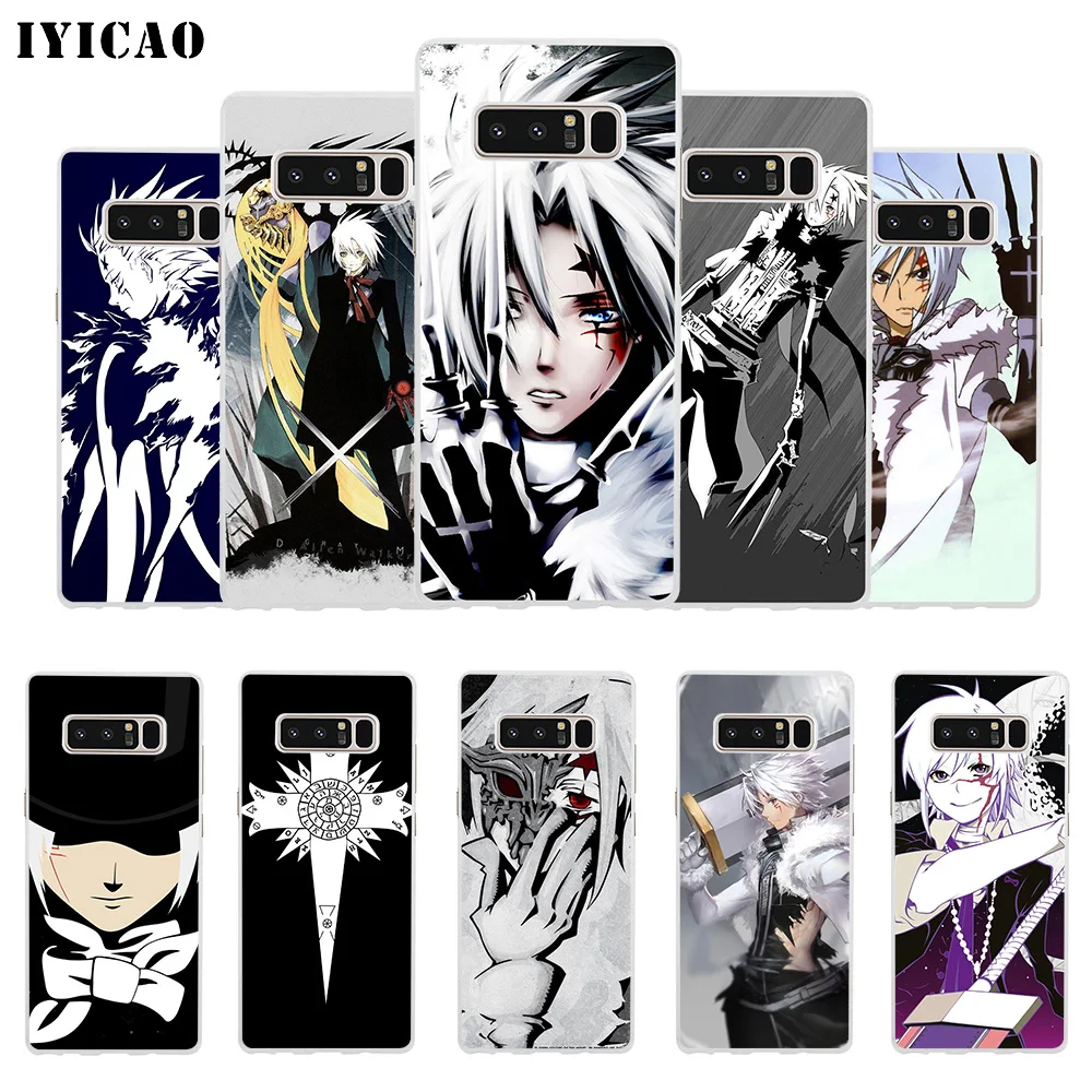 IYICAO D. Gray man Мягкий силиконовый чехол для телефона Samsung A5 A6 Plus A7 A8 A9 J3 J5 J7 Note 8 9 TPU