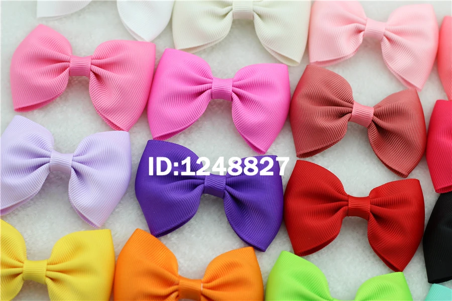 20 шт./лот широкая лента для мамы и дочки бант волос Grosgrain с зажимом Аллигатор